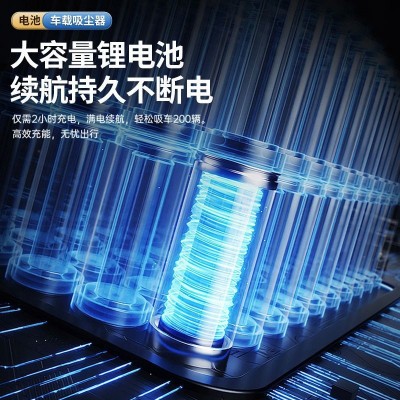 跨境专供车载吸尘器大功率无线手持家用小型迷你吹吸一体吸尘器图3