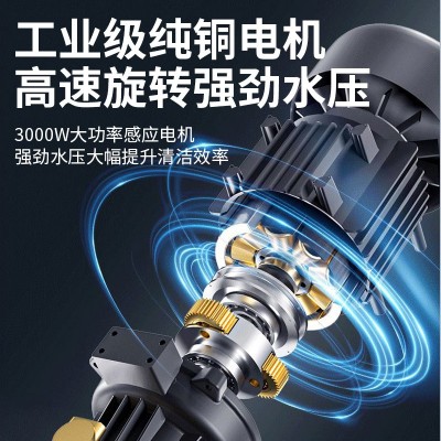 高压洗车机家用220V汽车清洗水枪便携式小型清洗机全自动洗车神器图2