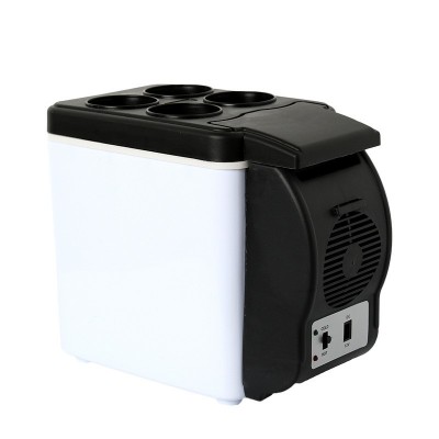 汽车车载冰箱冷暖箱迷你保鲜箱便携式车用6L冷藏箱保温箱12V