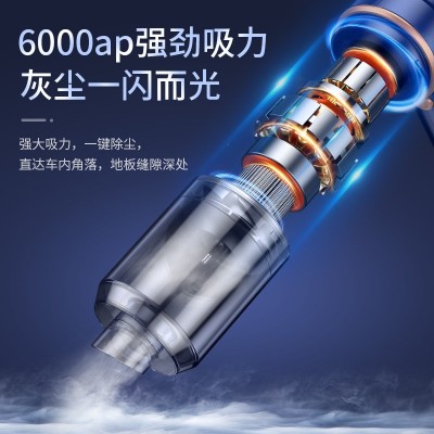 汽车专用车载吸尘器大功率无线手持家用小型迷你吹吸一体吸尘器图2