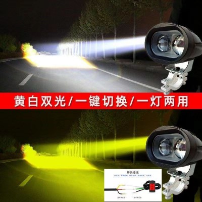 跨境汽车led前照灯鹰眼灯货车越野车铲车叉车电瓶车高亮防水射灯  2只图4