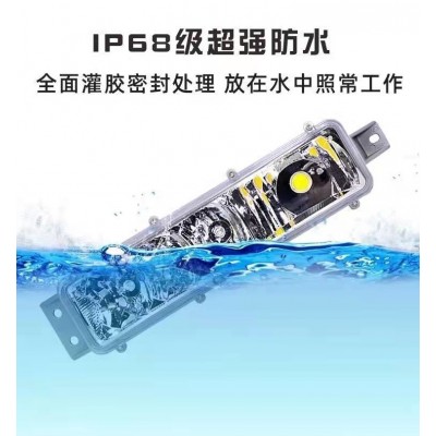一汽解放J6高亮led改装前雾灯辅助防雾灯前保险杠灯总成J6P J6L  2只图3