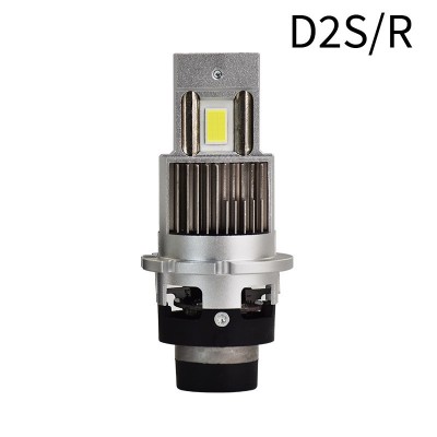 双铜管汽车led大灯直插式D2R/D2Sled灯泡D4R/D4S车灯改装汽 车大灯  2只图5