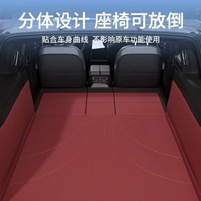 适用专车通用真皮尾箱垫全包围汽车后备箱垫防刮防水耐磨车后仓垫  1套图3