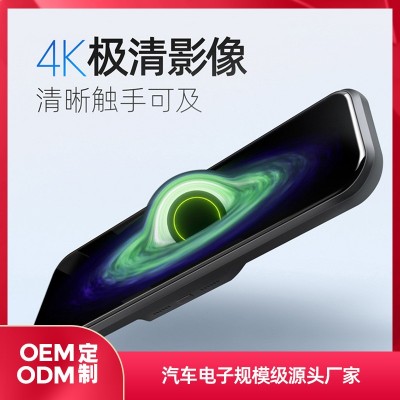全屏4K高清行车记录仪 双镜头全景流媒体后视镜GPS WIF I外语双控  1台图2