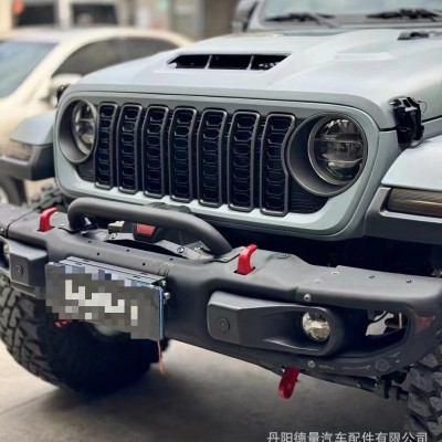 跨境牧马人中网适用于18-24款JEEPJL牧马人前脸前格栅 牧马人中网图5