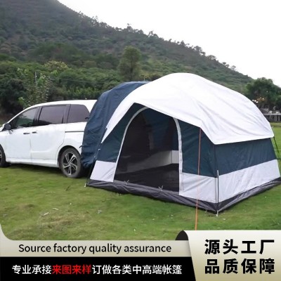 批发户外车尾帐篷露营双层SUV车载车顶侧边凉棚公园帐篷工厂定制  1件