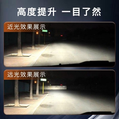 跨境大功率三铜管200W汽车led大灯强光H1H7H119005改装远近一体H4图3