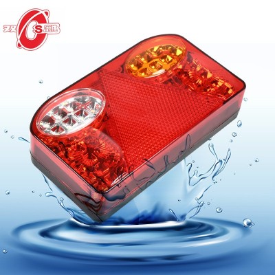 货车尾灯12V24VLED通用宽压拖车灯总成房车信号灯卡车尾灯厂家图3