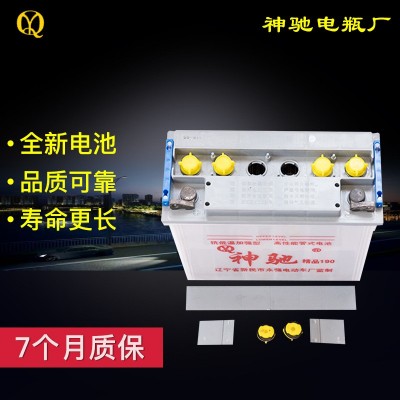 厂价直供神驰电动三轮车水电瓶蓄电池60v全新12v120ah电动车电池图4