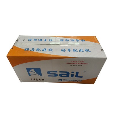 全国联保风帆sail蓄电池6QA120 货车叉车电瓶 12V120Ah干荷可加水图5