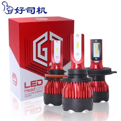 跨境新款K5汽车led大灯c6h4led汽车大灯厂家批发通用h7H11led车灯