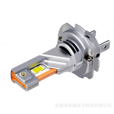欧美亚马逊热销汽车led headlights 大灯高亮1：1直插H7三铜管LED图4