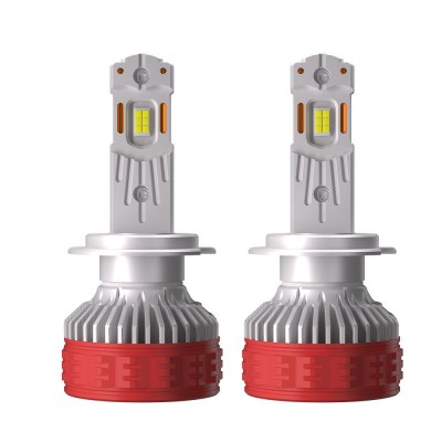 跨境优选P6Q汽车led大灯65W双铜管大功率led headlight H11 H7 H4  1只图5