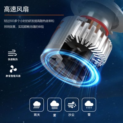 Conpex汽车led大灯适用超亮汽车大灯车载改装防水led车灯专供批发  1只图4