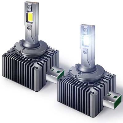 大功率D系列解码汽车LED大灯D1SD2SD3SD4SD5SD8铜管氙气 灯替换LED图5