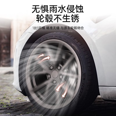 适用于特斯拉ModelY/3仿锻造轮毂盖19寸车轮圈18寸保护罩改装配件图4