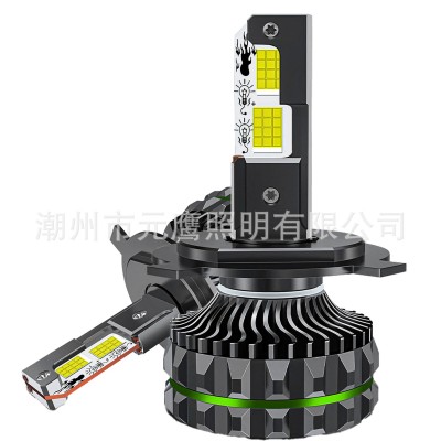 四铜管散热汽车led大灯超亮远近光一体汽车前照灯改装灯泡车灯跨图5