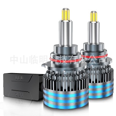 306°超亮led大灯h7/h11前照灯汽车适用灯泡改装车灯即插即用跨境图5