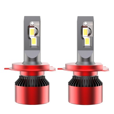 亚马逊爆款汽车led大灯h7强光h49005远近一体灯泡h11改装9012 80w  1只图4