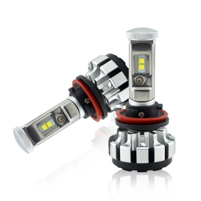 外贸热销 TIS 高流明 小体积易安装T1 H4 H7 防眩LED前大灯
