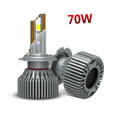 70WLED汽车大灯泡带解码CANBUS LED headlight支持各类车型号齐全