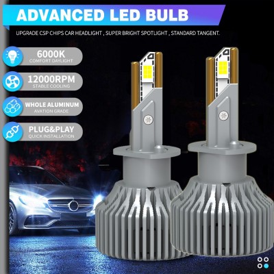 70WLED汽车大灯泡带解码CANBUS LED headlight支持各类车型号齐全图2