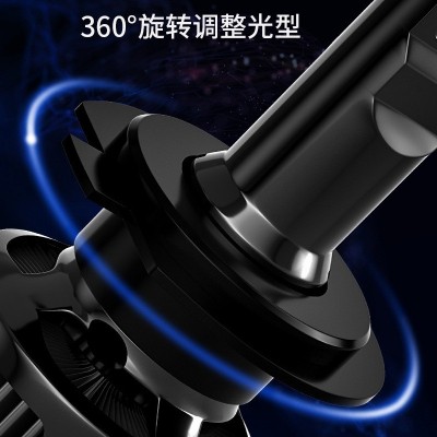 汽车LED大灯前照灯大功率高聚光LED车灯代替原车卤素车灯激光大灯图4
