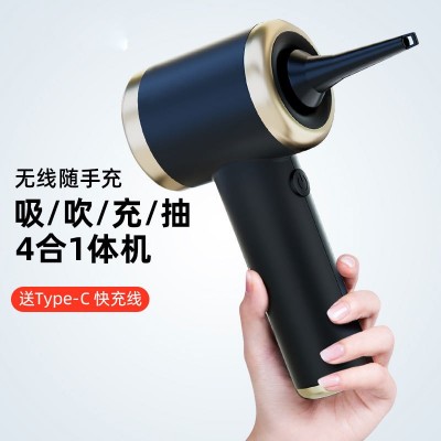 车载吸尘器吸吹一体两用无线迷你吸尘器汽车家用电动吹尘器大吸力图2