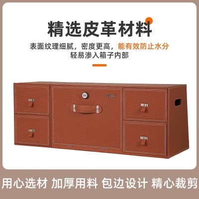 收纳箱 汽车后备箱车载储物箱抽屉箱置物盒大容量网红折叠整理箱