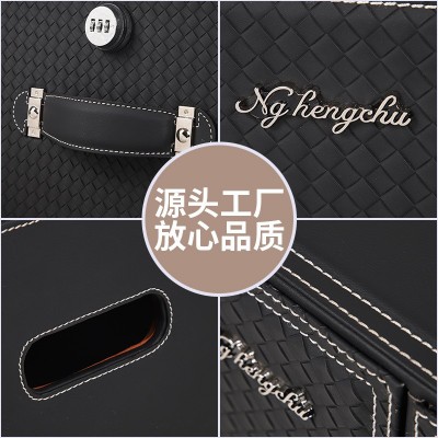 收纳箱 汽车后备箱车载储物箱抽屉箱置物盒大容量网红折叠整理箱图3