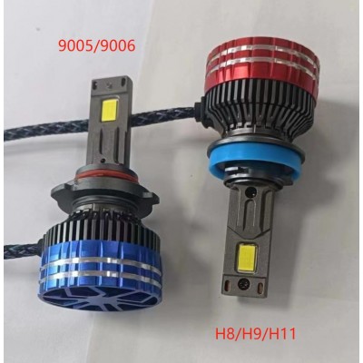 LED大灯稳定大功率80W H11前照雾灯9005 启动120W近光灯汽摩改装