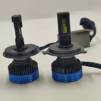 跨境led汽车大灯H4前照灯H7 强光65w单只大功率车灯H11 雾灯9005图2