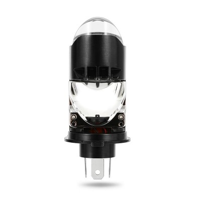 跨境热销H4前照灯泡远近光一体LED摩托车直插h4透镜汽车LED大灯图5