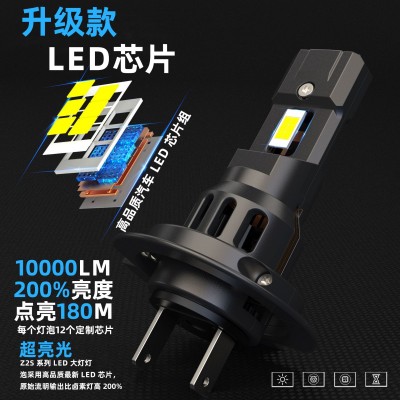 天坤 H7 LED汽车大灯 超亮直插式改装车灯 100W大功率近光灯雾灯图2