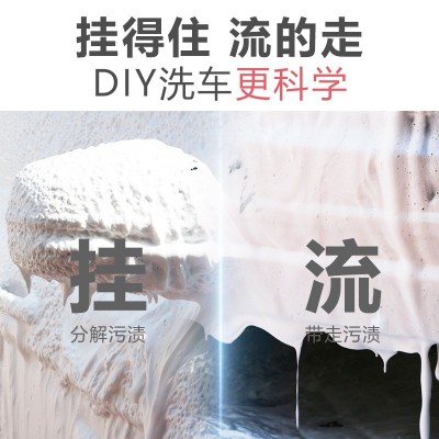 迅洁洗车液批发4斤装家用高泡沫清洁剂强力去污镀膜上光洗 车水蜡图3