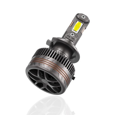 汽车led灯泡大功率led车灯 300W前大灯四铜管导热前照明 工厂直销