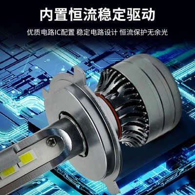 刀锋款汽车led大灯超亮聚光汽车灯泡新人优惠图2