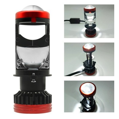 热销新品60W大功率U2透镜H4led灯远近光一体双光汽车摩托车大灯图5