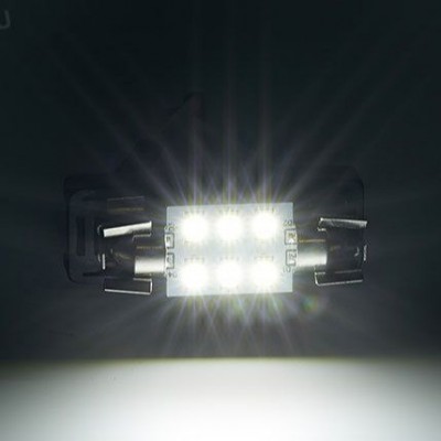 F供应2835双尖车灯C5W LED汽车阅读灯31/37/42MM车厢牌照灯车顶灯图4