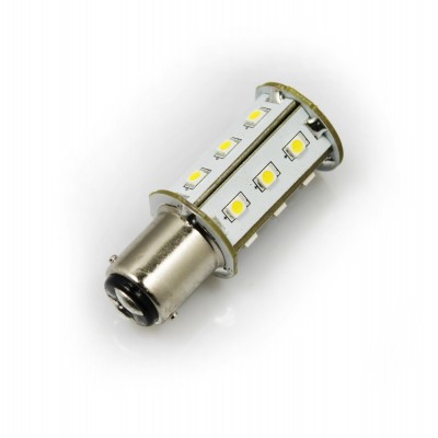 F 1142 1156 1157-18SMD高亮LED车灯转向灯12v 24vdc刹车灯BA灯头图3