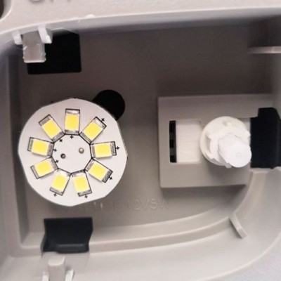 F 20年厂家T10边pin led低压DC12V 24V水晶光源插脚W5W插泡小车灯图4
