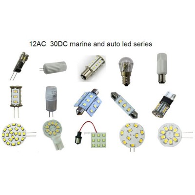 F 20年厂家T10边pin led低压DC12V 24V水晶光源插脚W5W插泡小车灯图5
