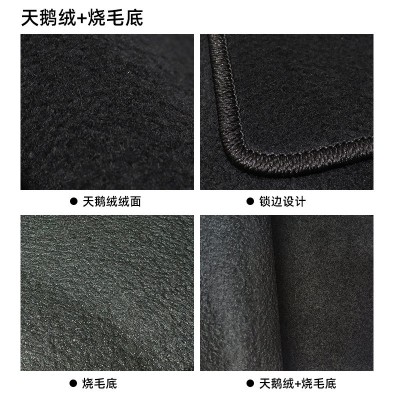 适用于零跑C11汽车脚垫耐脏耐磨烧毛底专车专用汽车地毯批发赠送图3