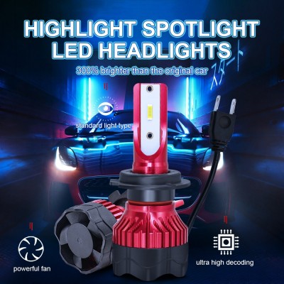 新款K5 led汽车大灯9005 H7汽车LED大灯h11LED前照灯雾灯厂家供应图2