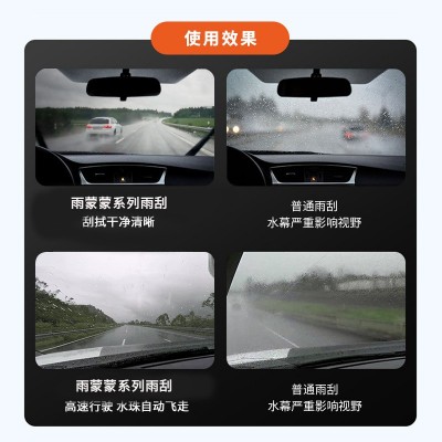 适用批发通用多功能款5系7系雨刷原厂品B级E级A4A6CT5 静音雨刷器图2