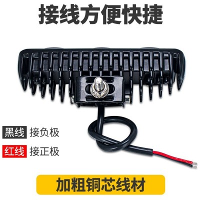 警示灯，升降机、叉车、登高车、剪刀车LED三透镜款红、蓝光图2