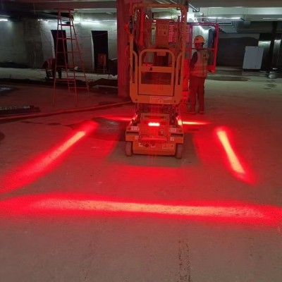 警示灯，升降机、叉车、登高车、剪刀车LED三透镜款红、蓝光图3