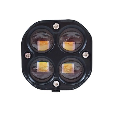 厂家批发汽车LED工作灯120W双色射灯越野车改装前杠灯摩托车灯图5