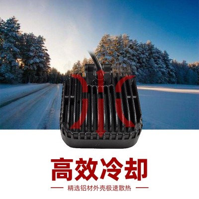 批发15W汽车LED工作灯小方形叉车灯货车边灯卡车辅助灯检修灯射灯图2